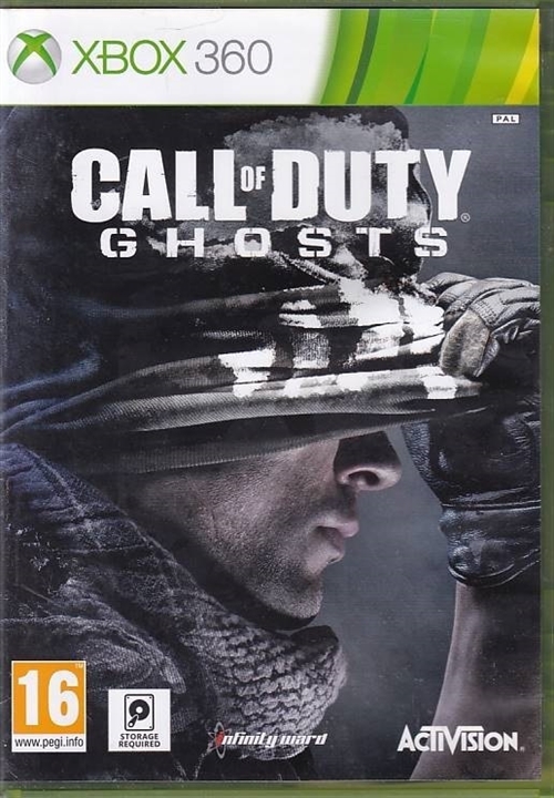 Call of Duty Ghosts - XBOX 360 (B Grade) (Genbrug)